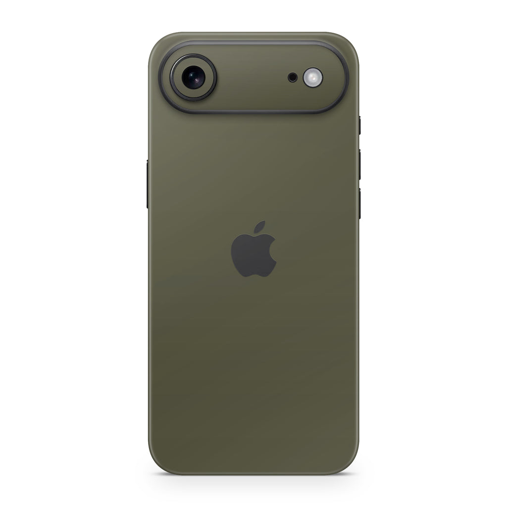 Olive Green iPhone Skin + Case