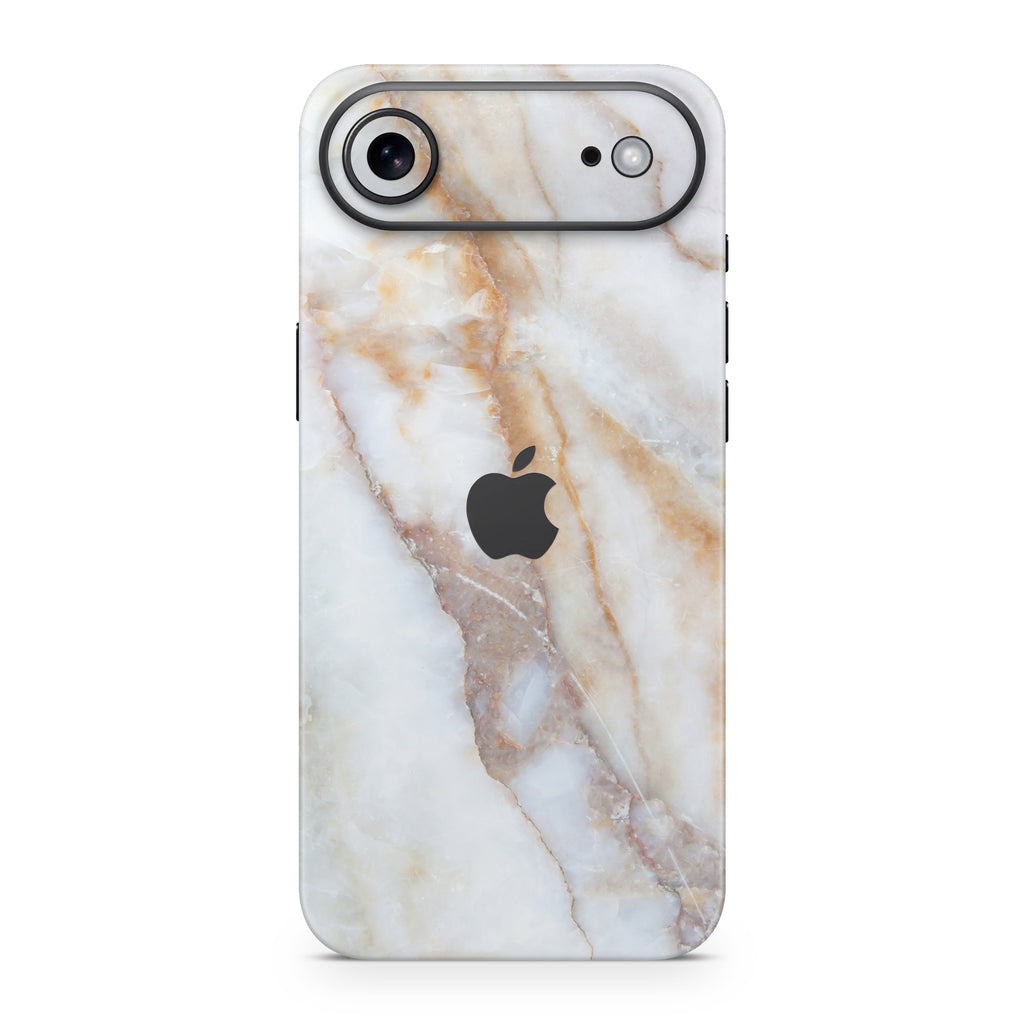 Vanilla Marble iPhone Skin + Case