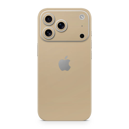 Biscuit Beige iPhone Skin + Case