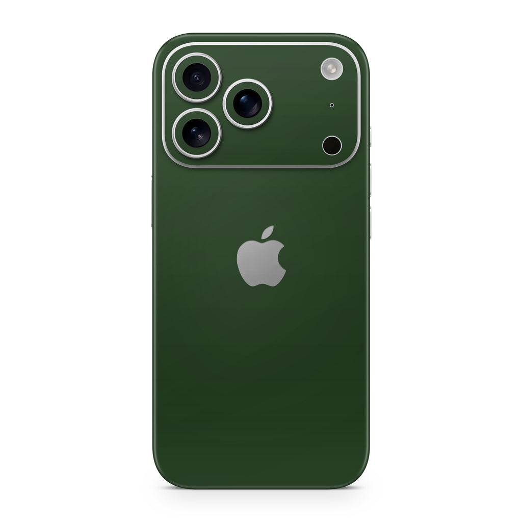Forest Green iPhone Skin + Case