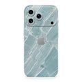 Mint Marble iPhone Skin + Case