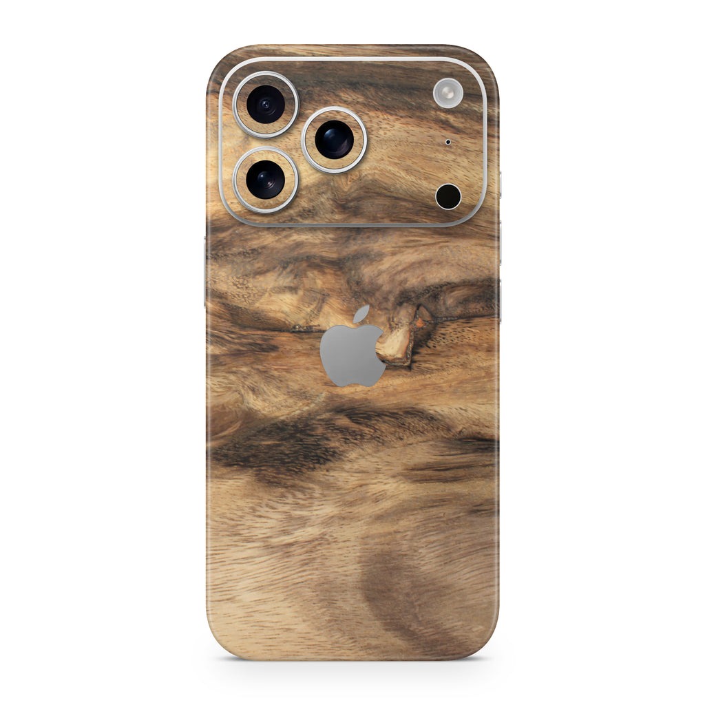 Wood iPhone Skin + Case