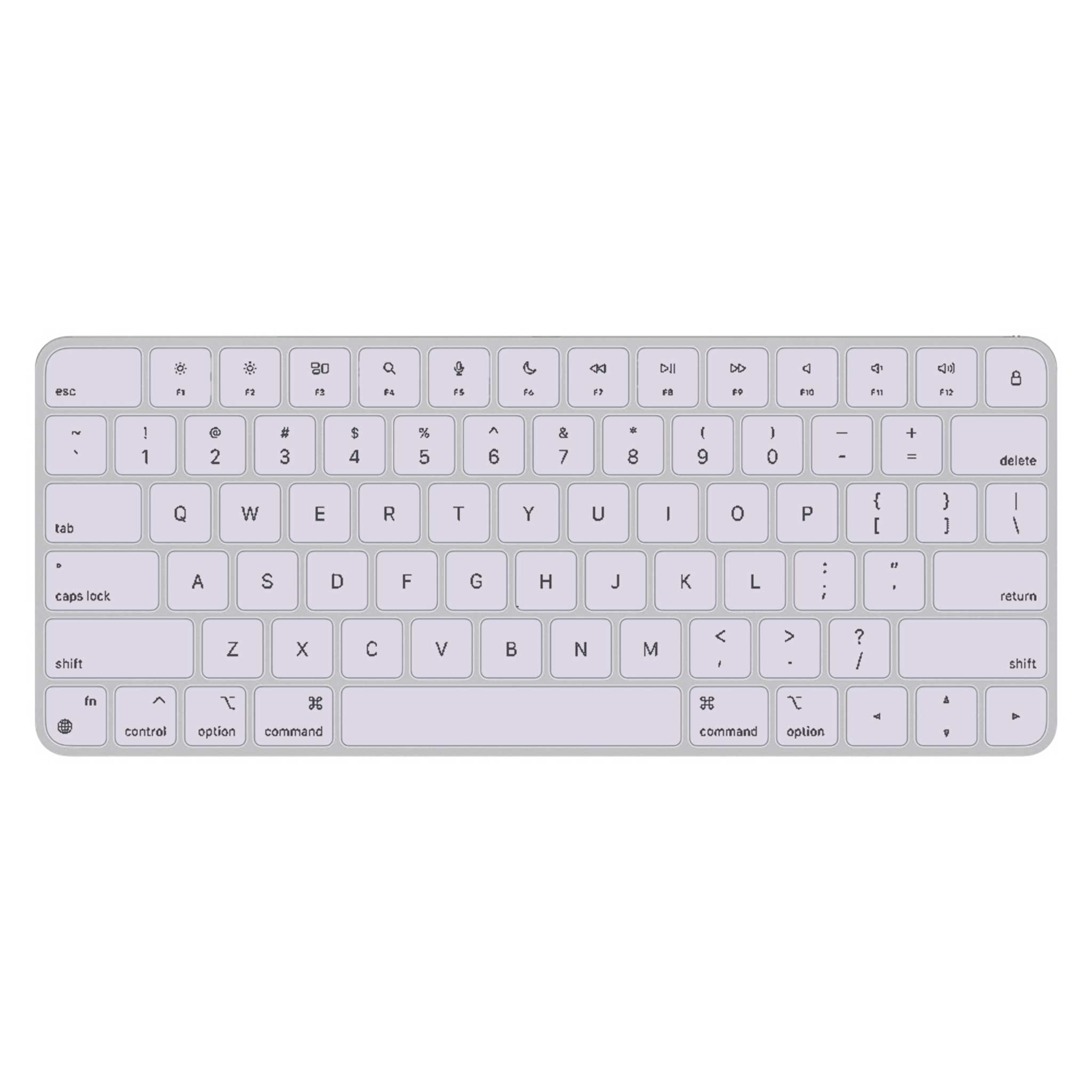 lavender magic keyboard 3 skin