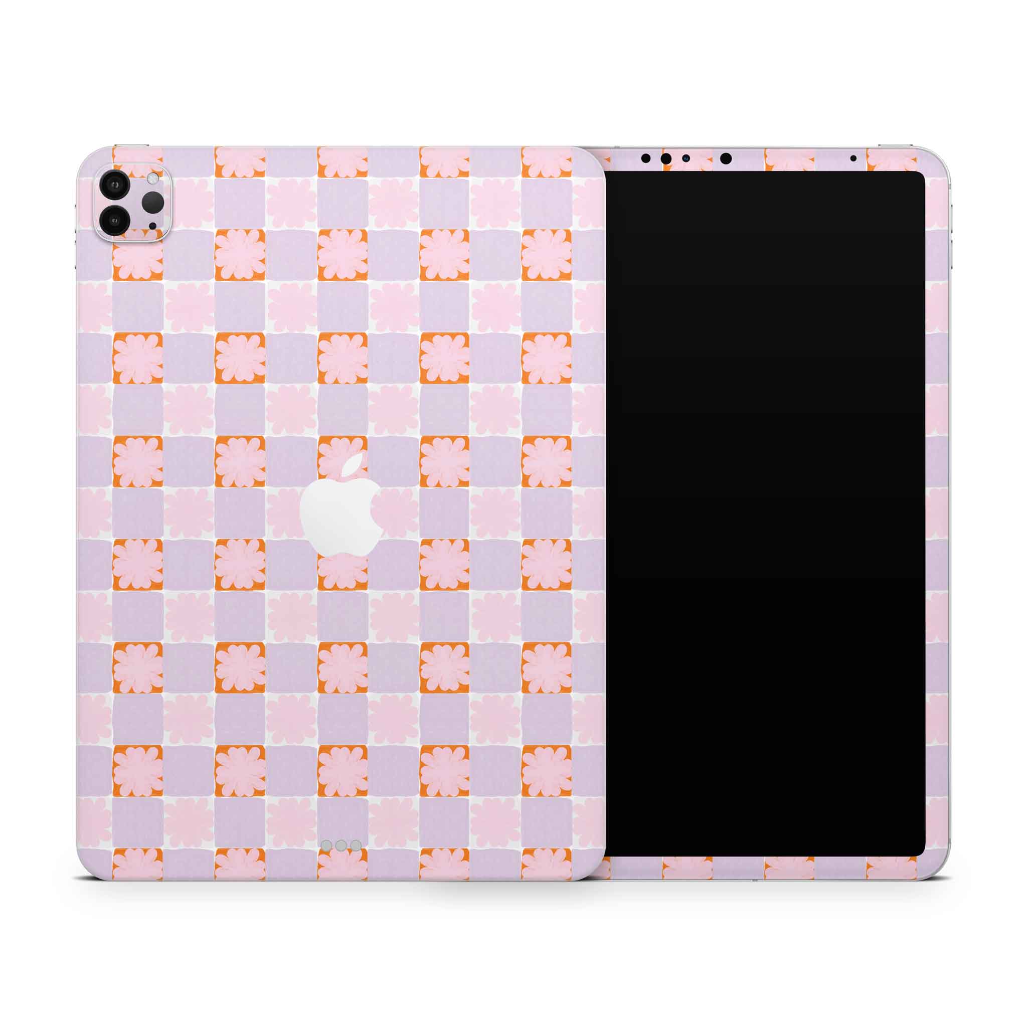 meadow quilt iPad skin