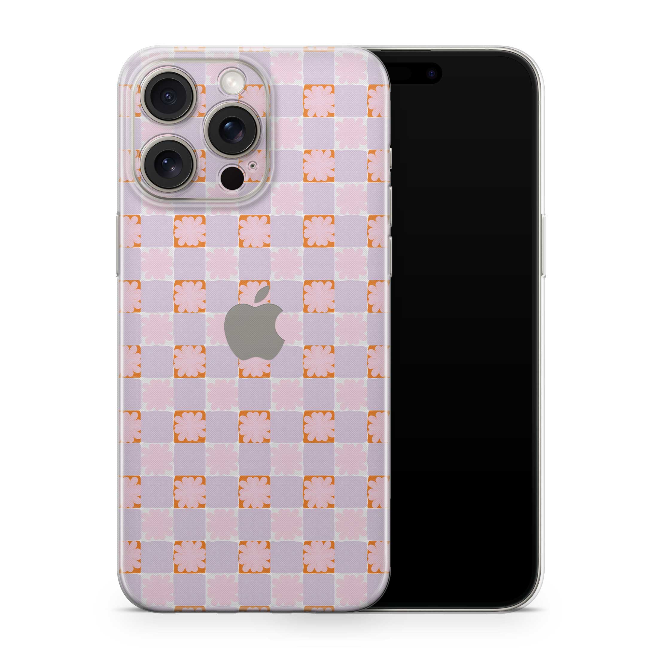 meadow quilt iphone skin + case