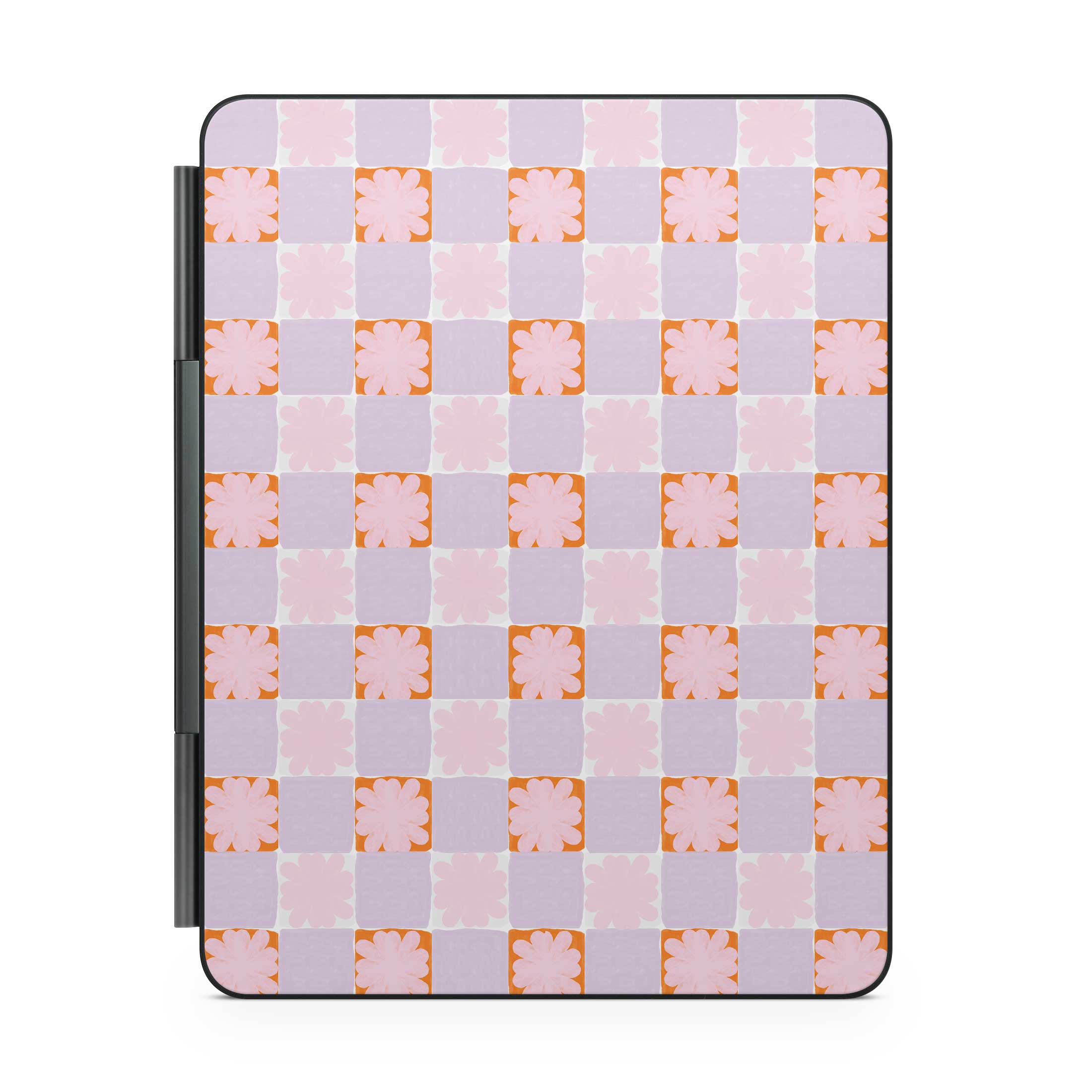 meadow quilt magic keyboard skin for ipad back view