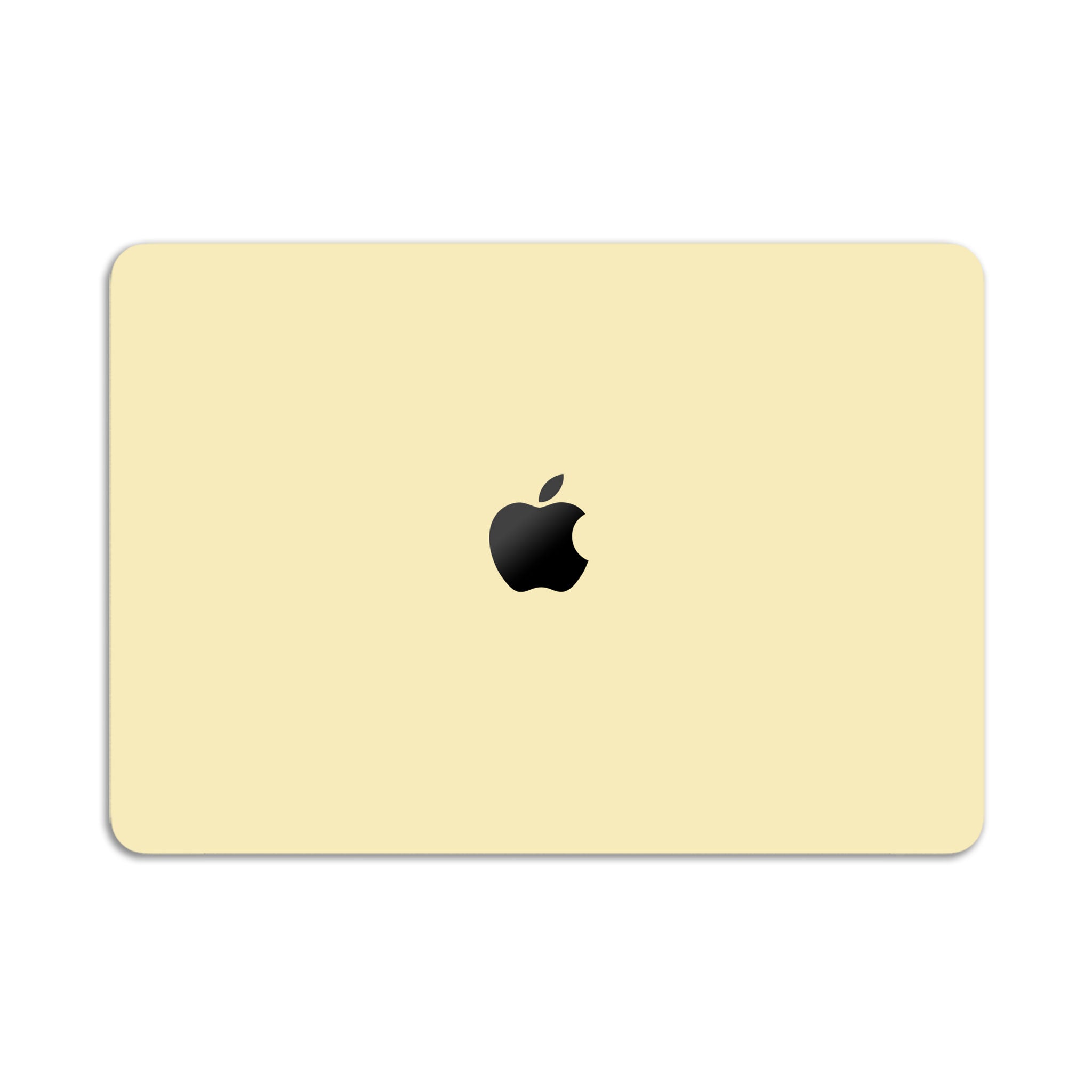 Soft Yellow MacBook Case + Skin