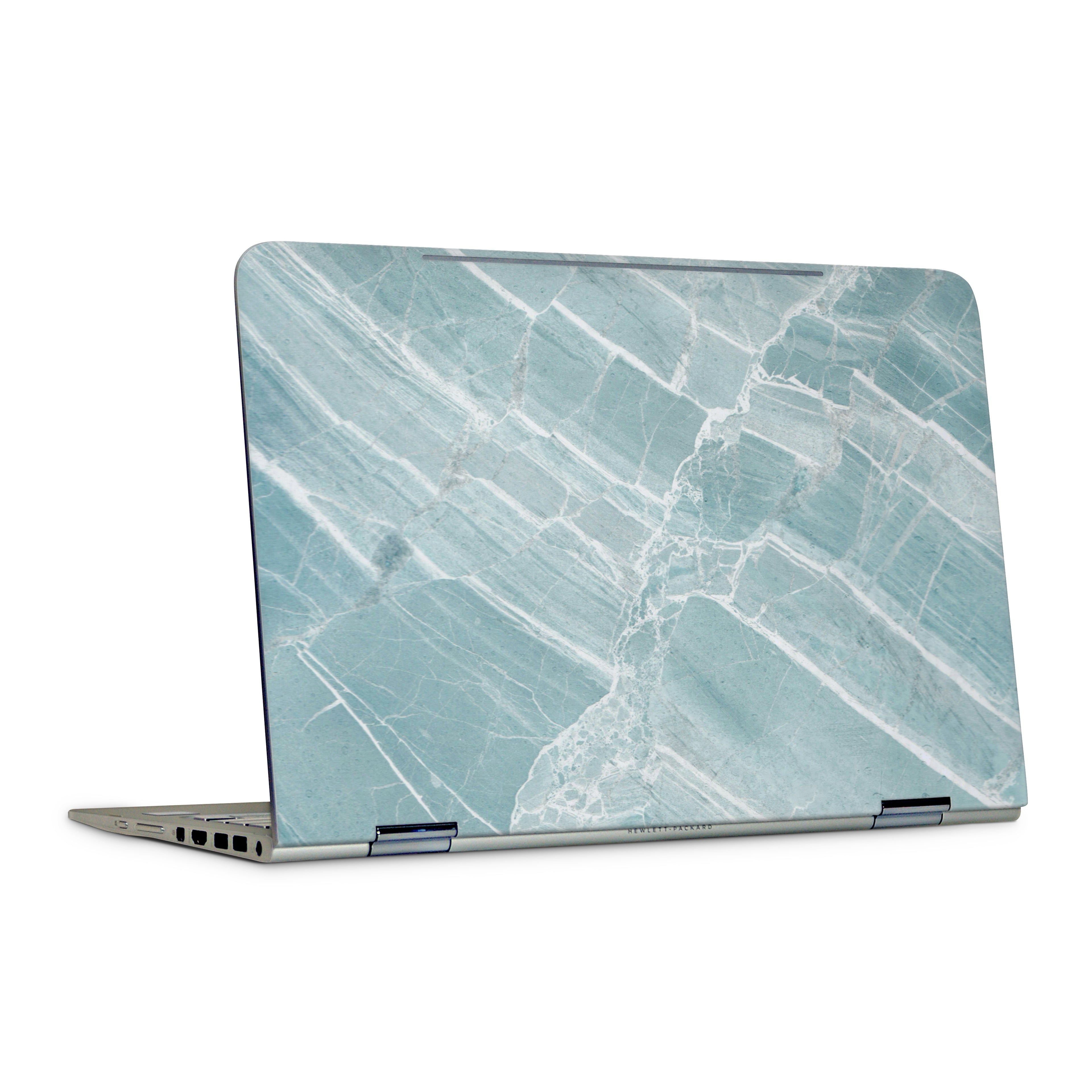 Mint Marble HP Skin Top View
