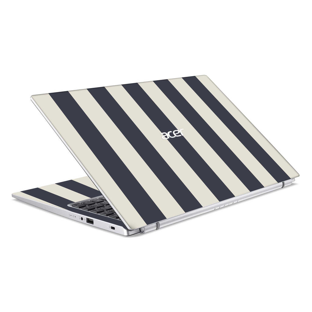 navy stripe acer skin