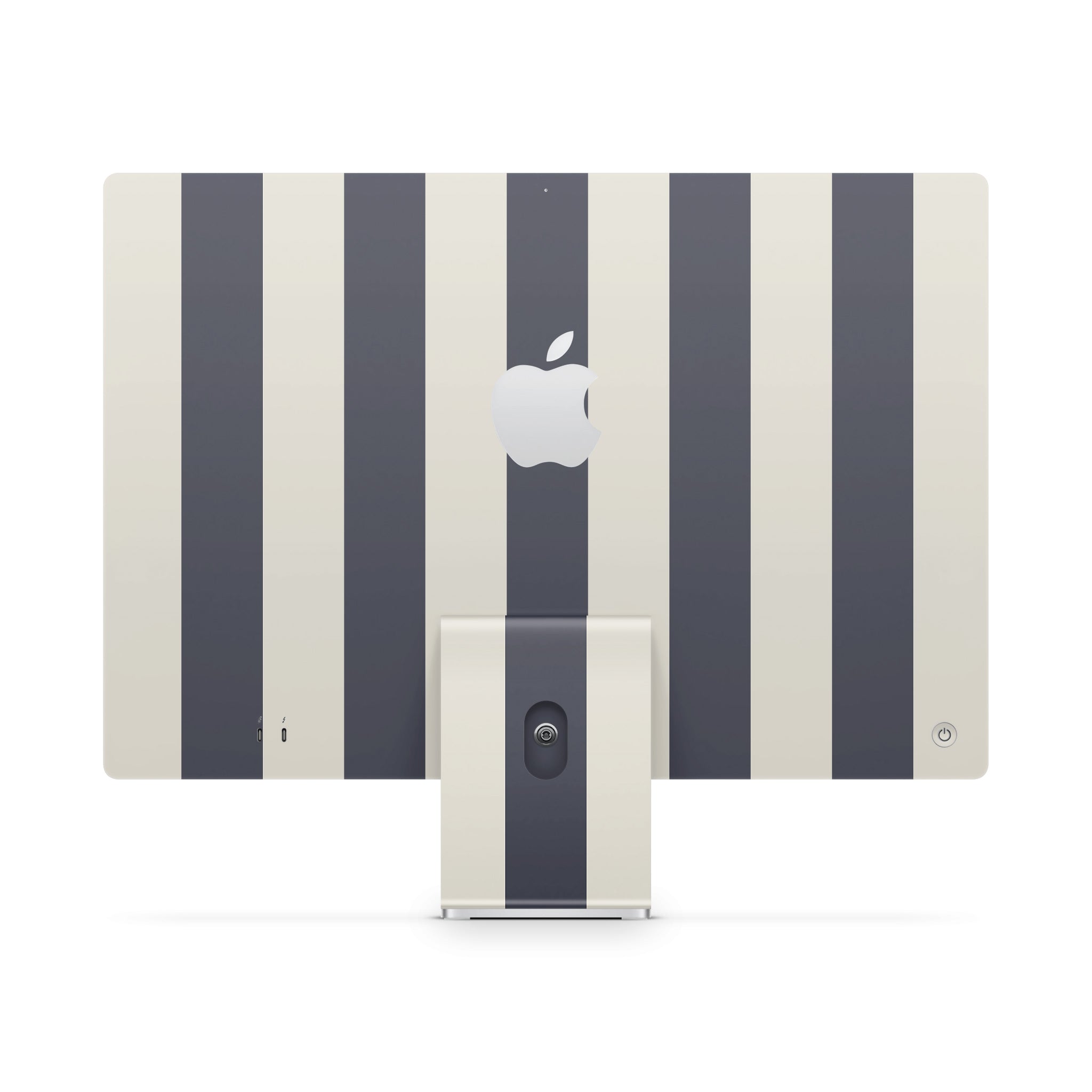 Navy Stripe iMac Skin