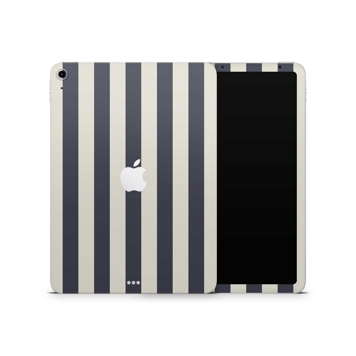 navy stripe iPad skin
