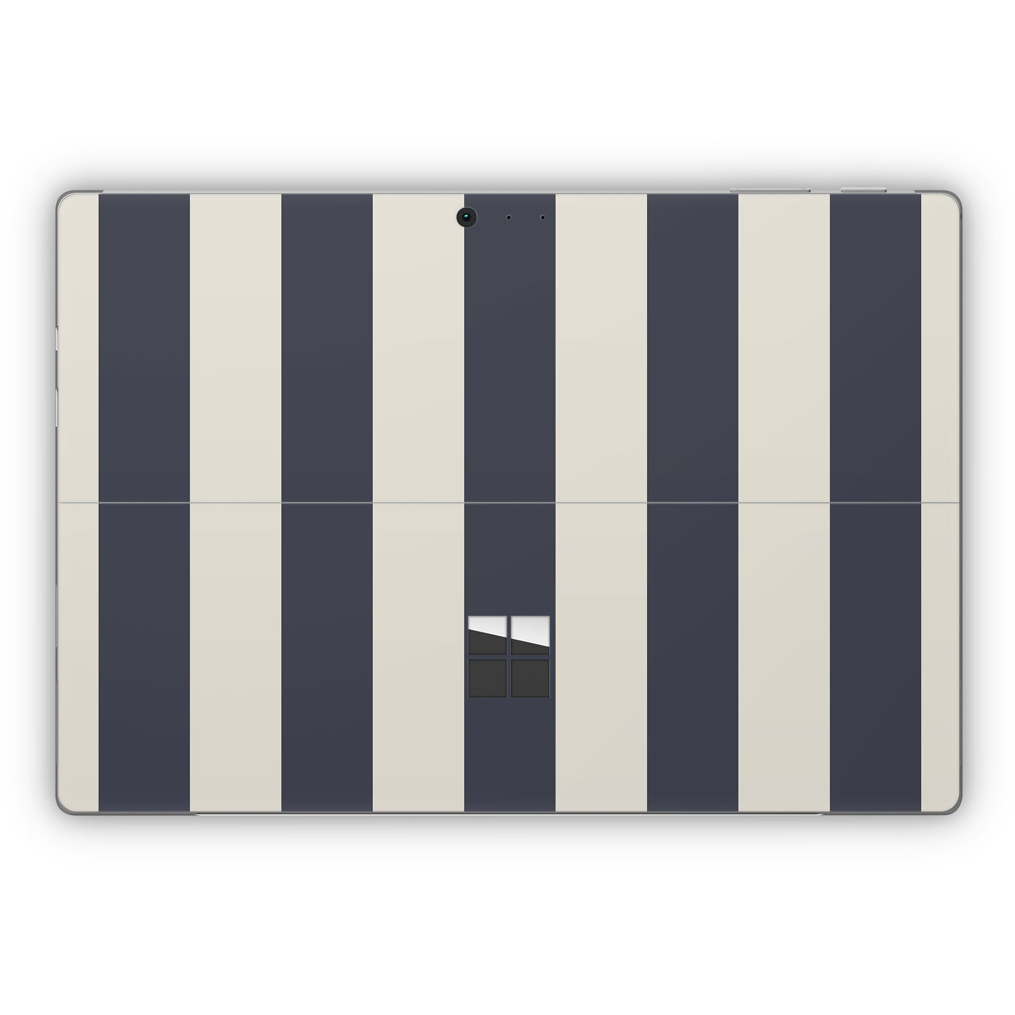 navy stripe microsoft surface skin