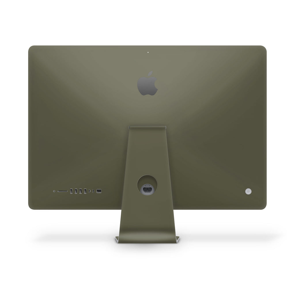 Olive Green iMac Skin