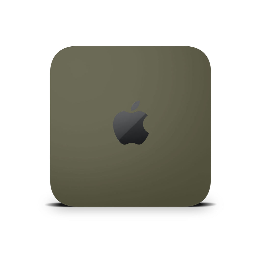 olive green mac mini front