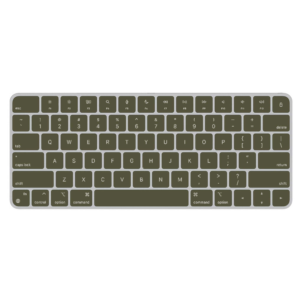 olive green magic keyboard 3 skin