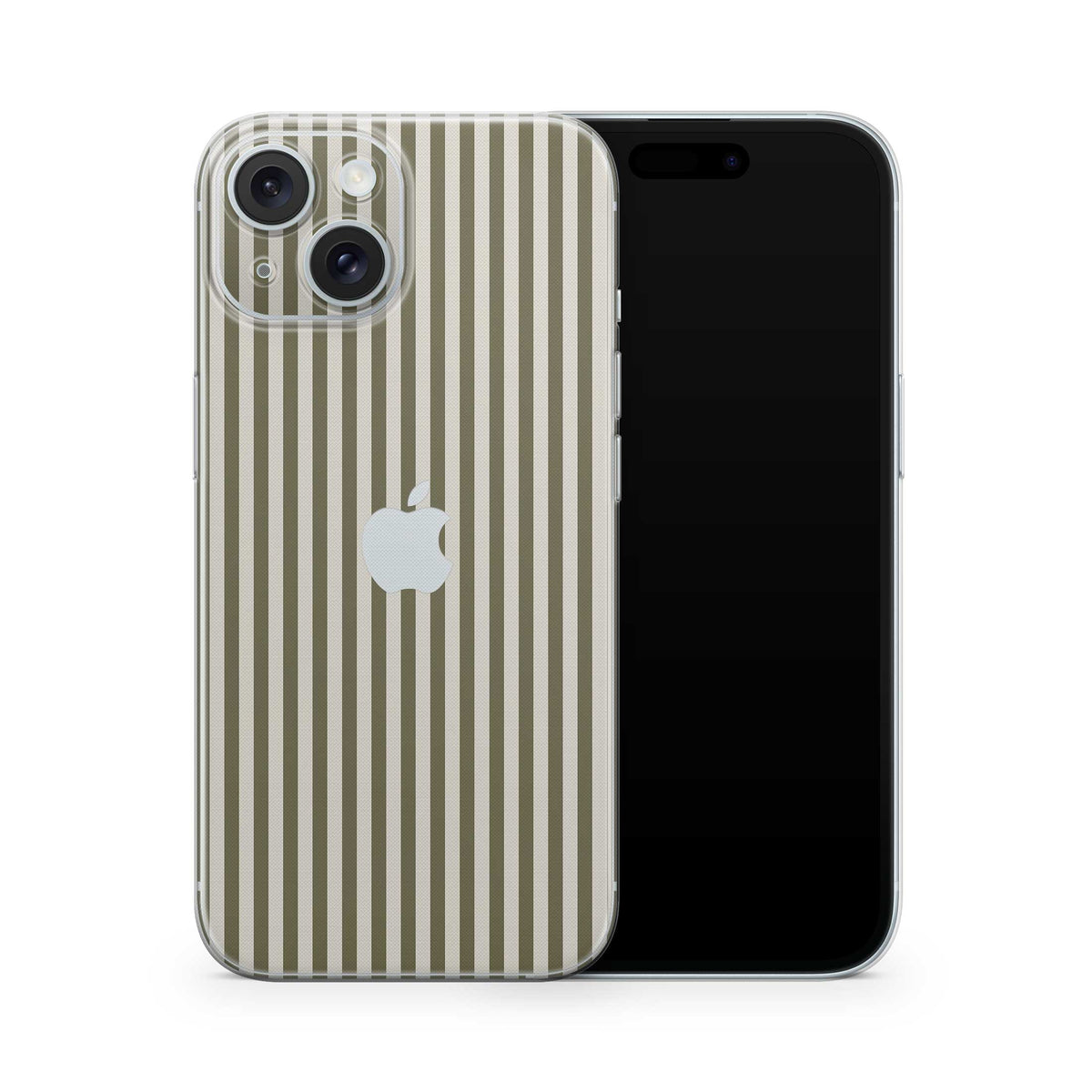 olive stripe iphone case