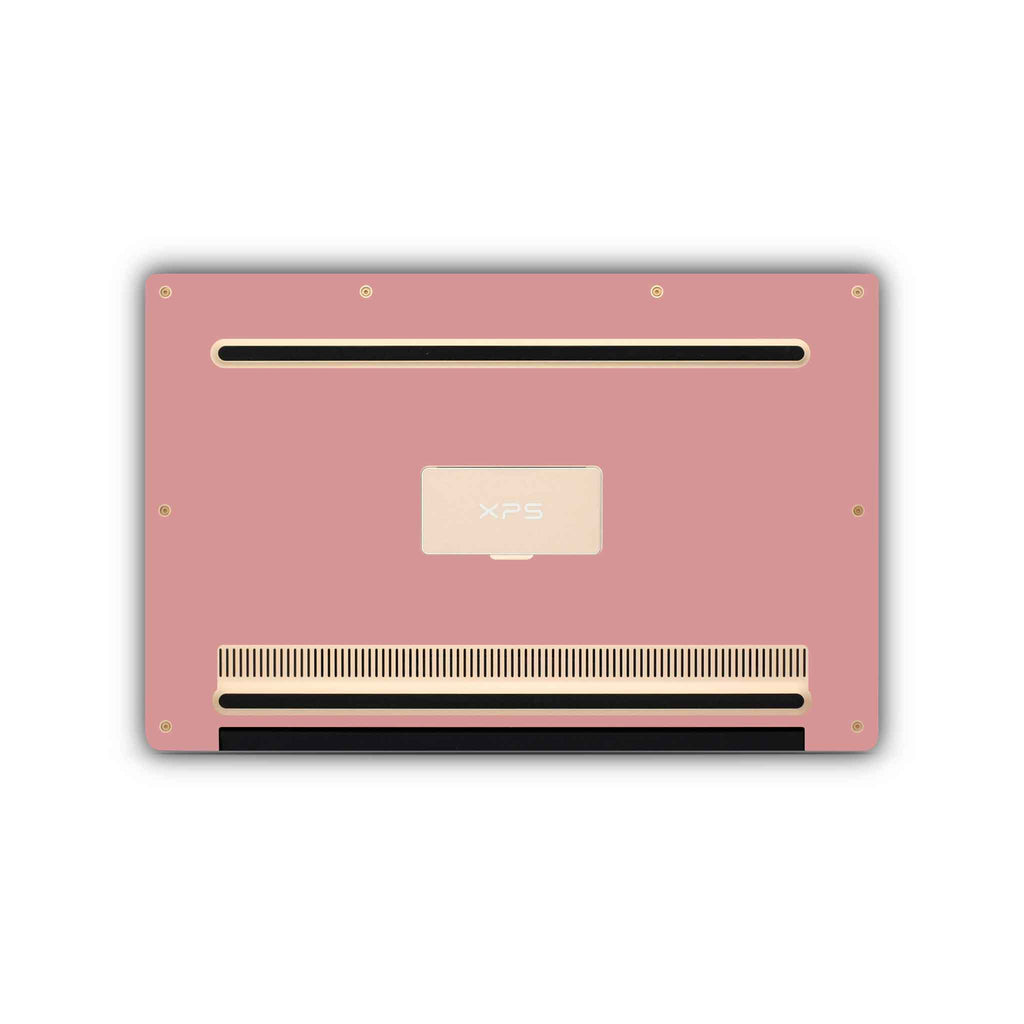 pink dell xps skin bottom view
