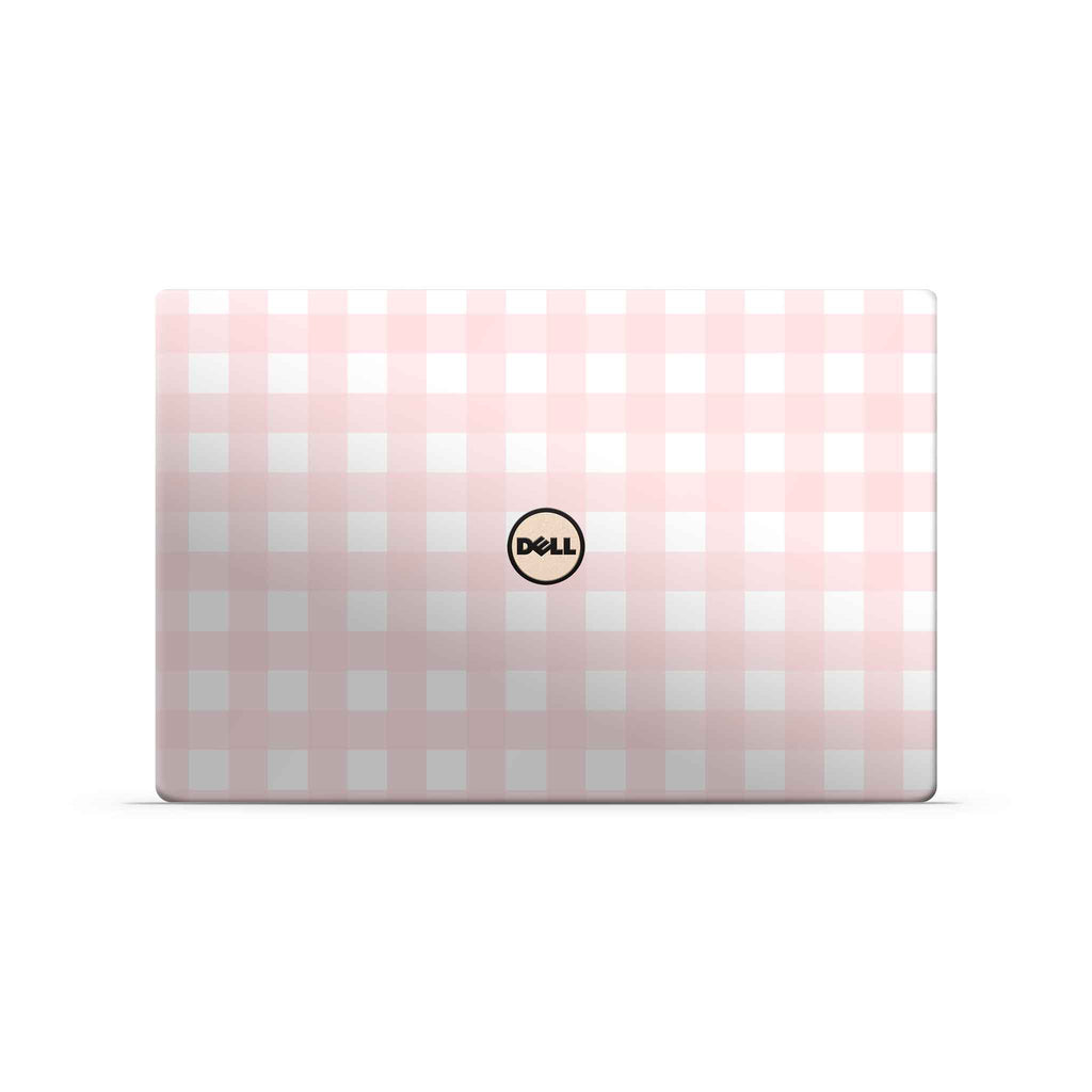 pink gingham dell skin