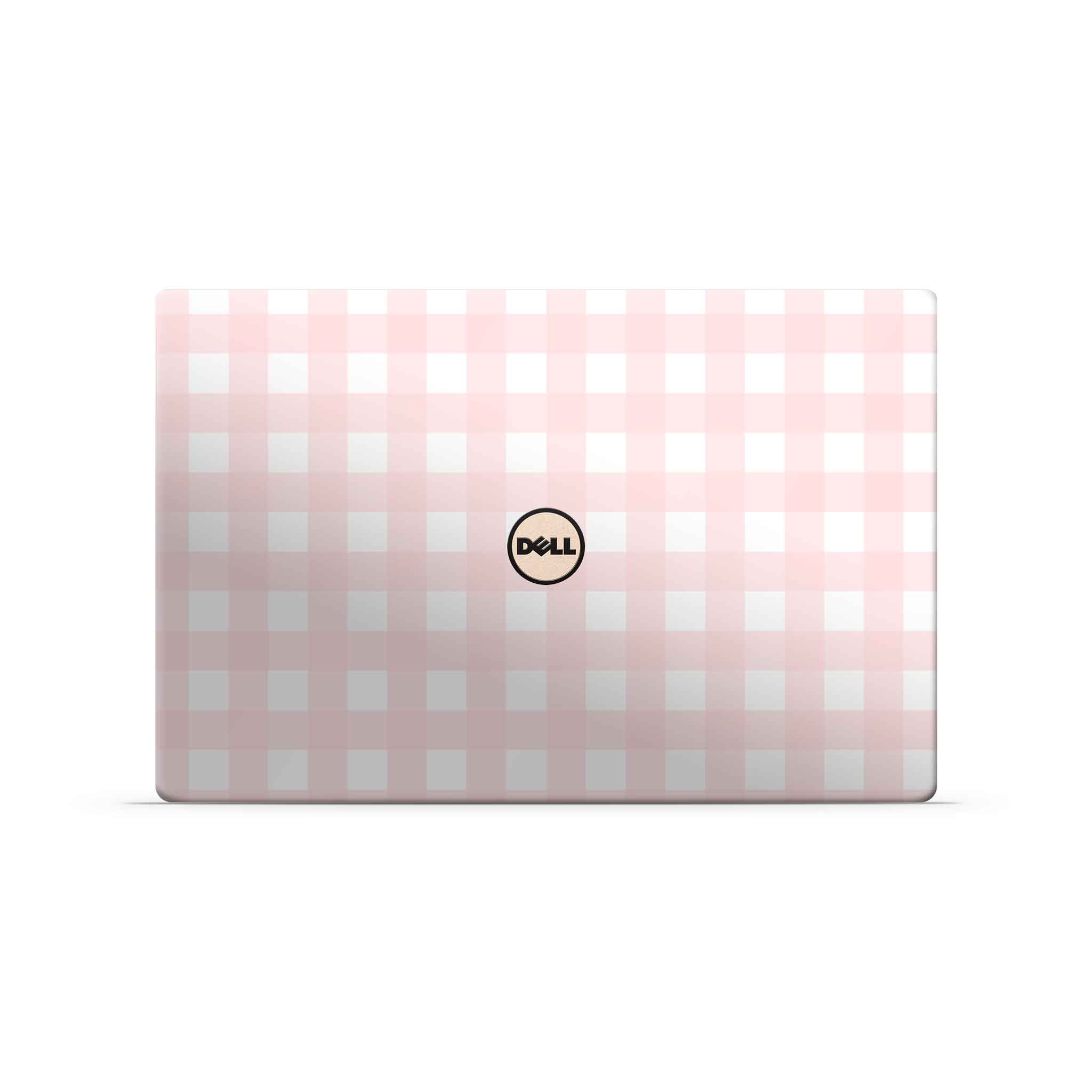 pink gingham dell skin