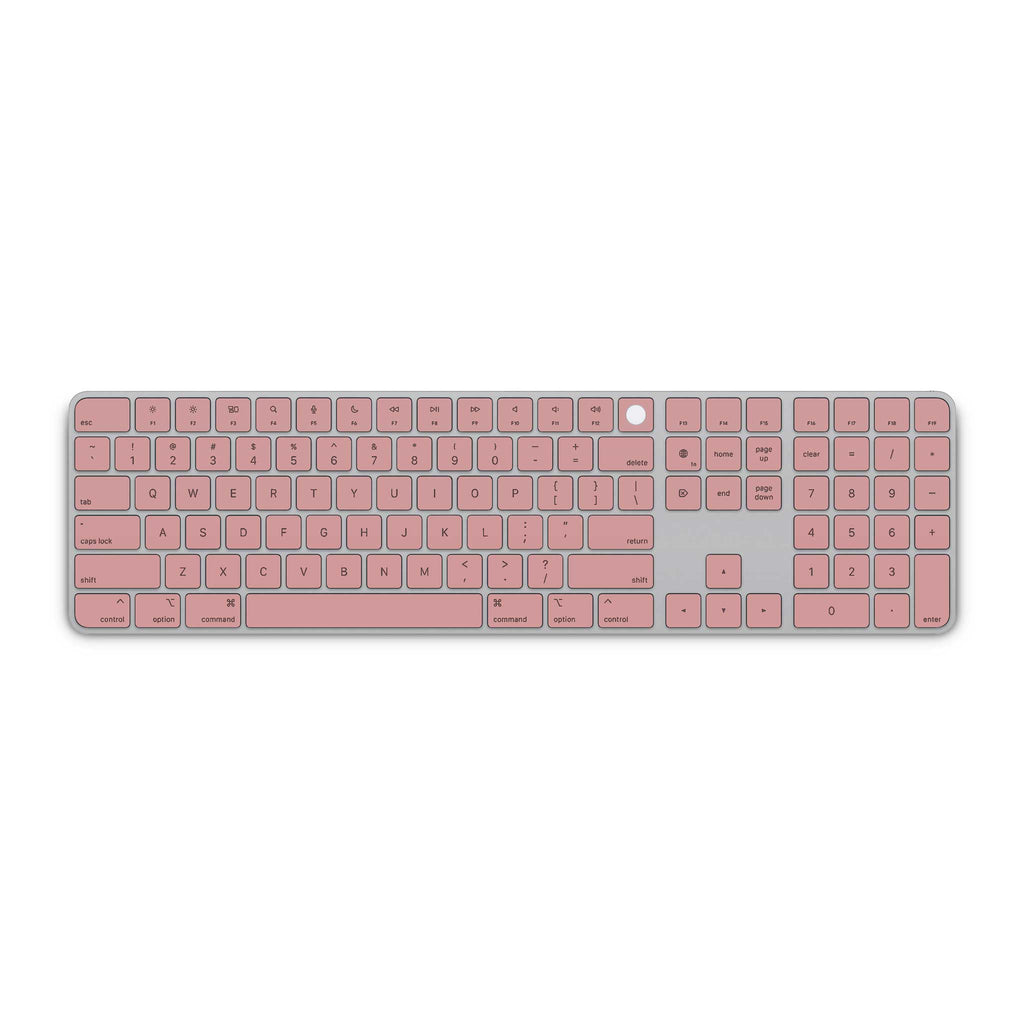 pink magic keyboard 3 with numeric keypad skin