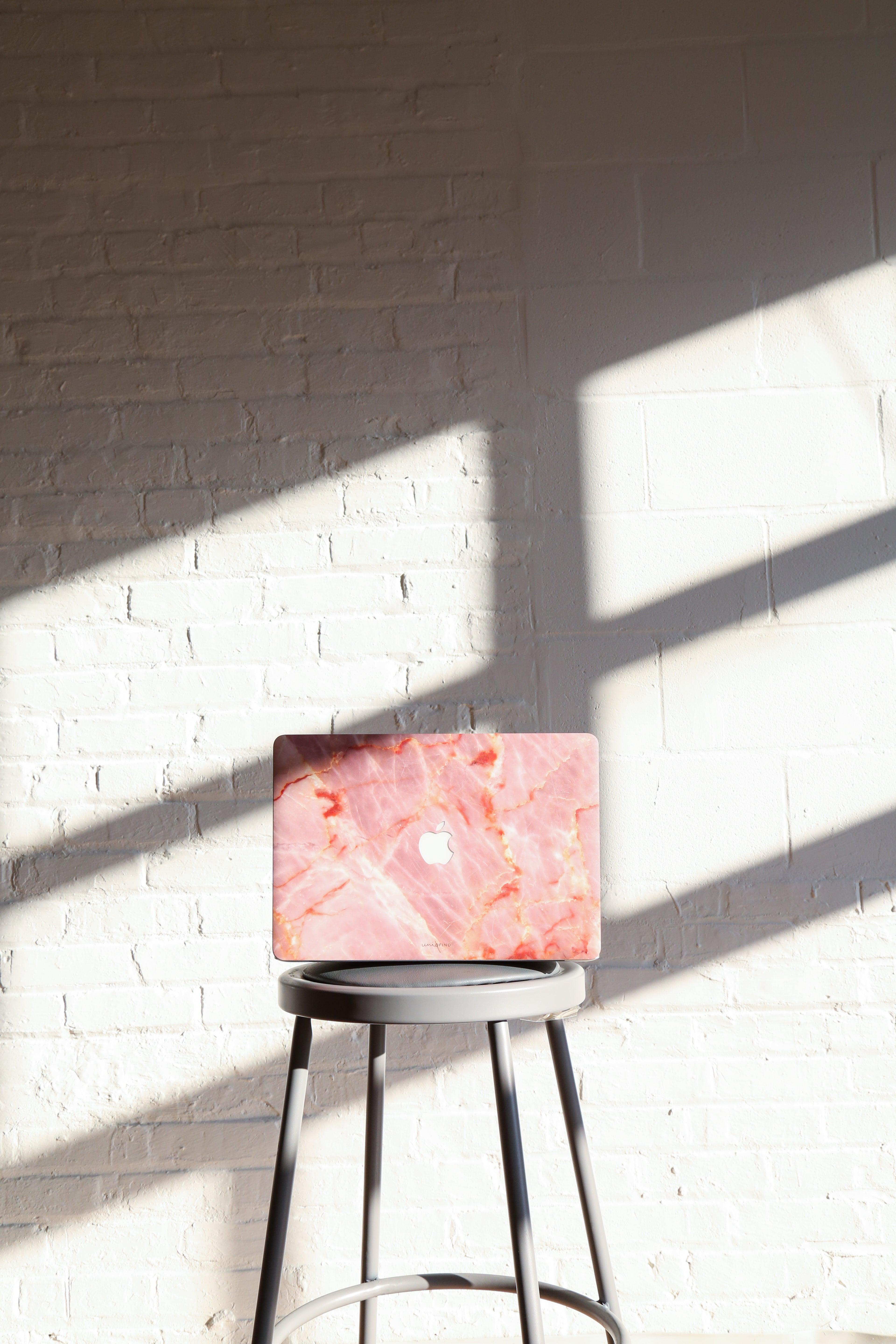 Blush Marble MacBook Skin + Case