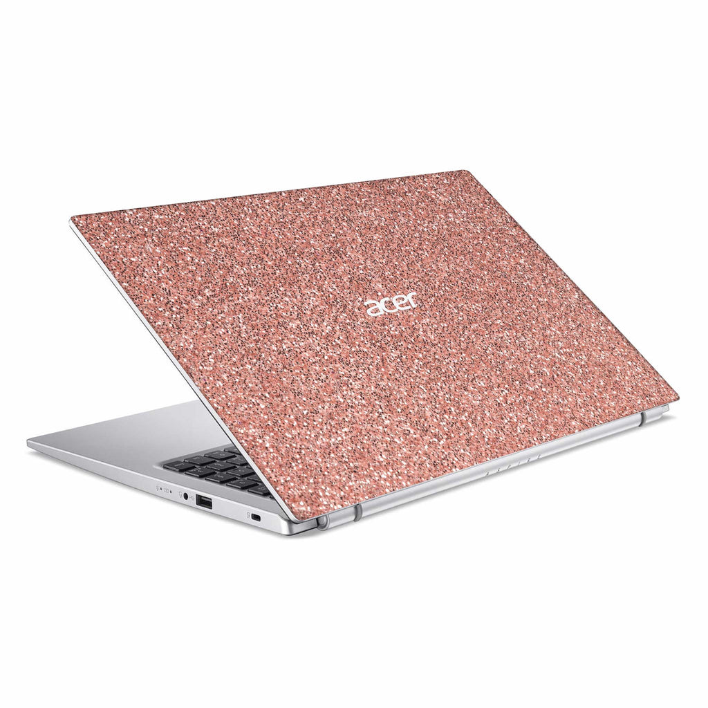 Rosé Glitter Acer Skin Top View