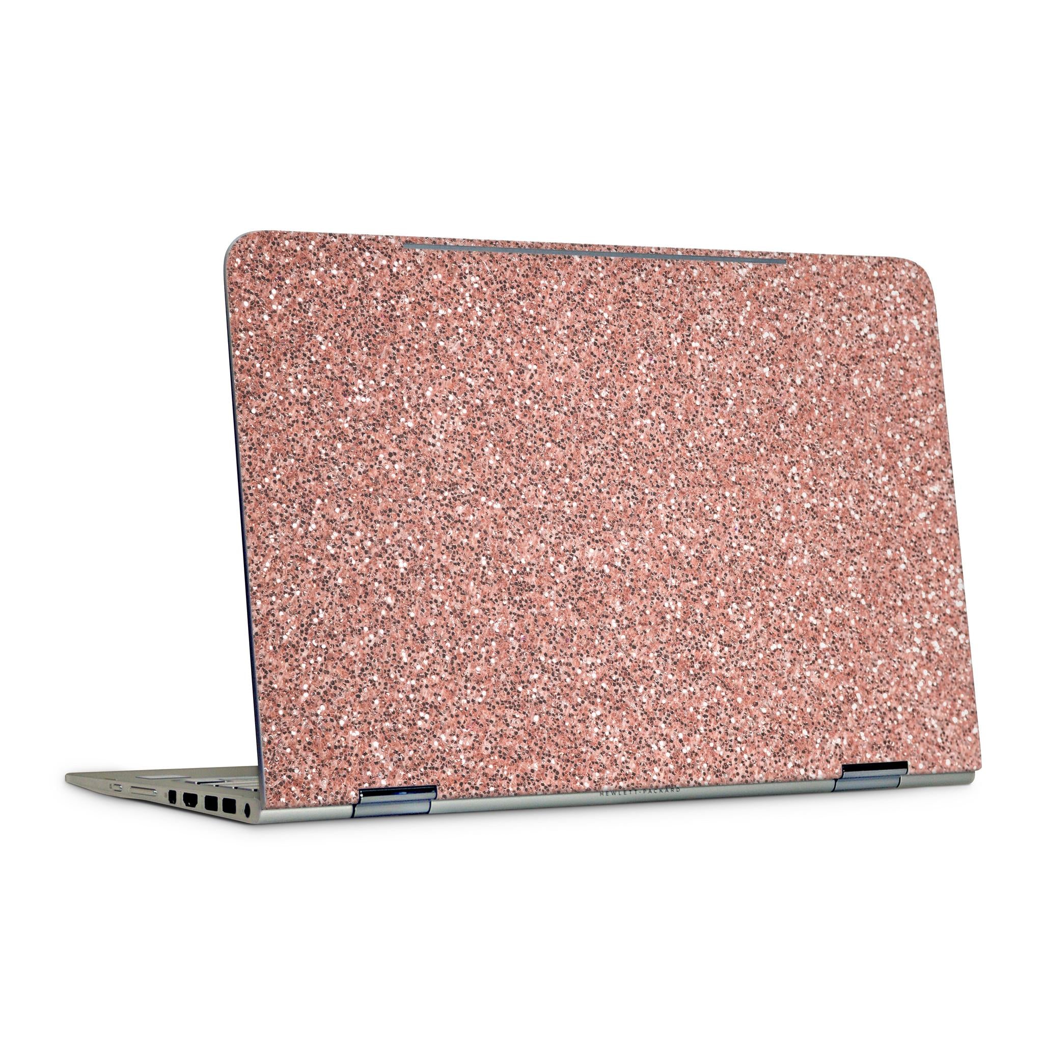 Rosé Glitter HP Skin Top View
