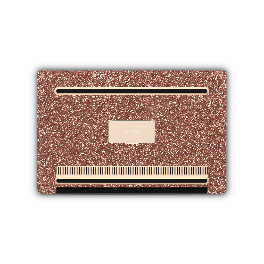 rosé glitter dell skin bottom view
