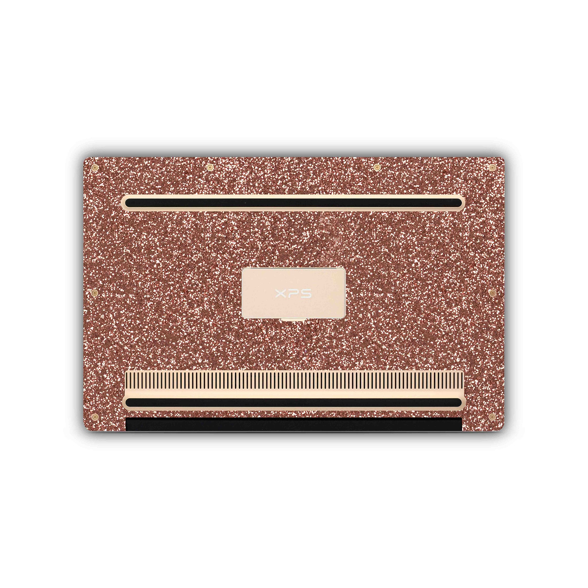 rosé glitter dell skin bottom view