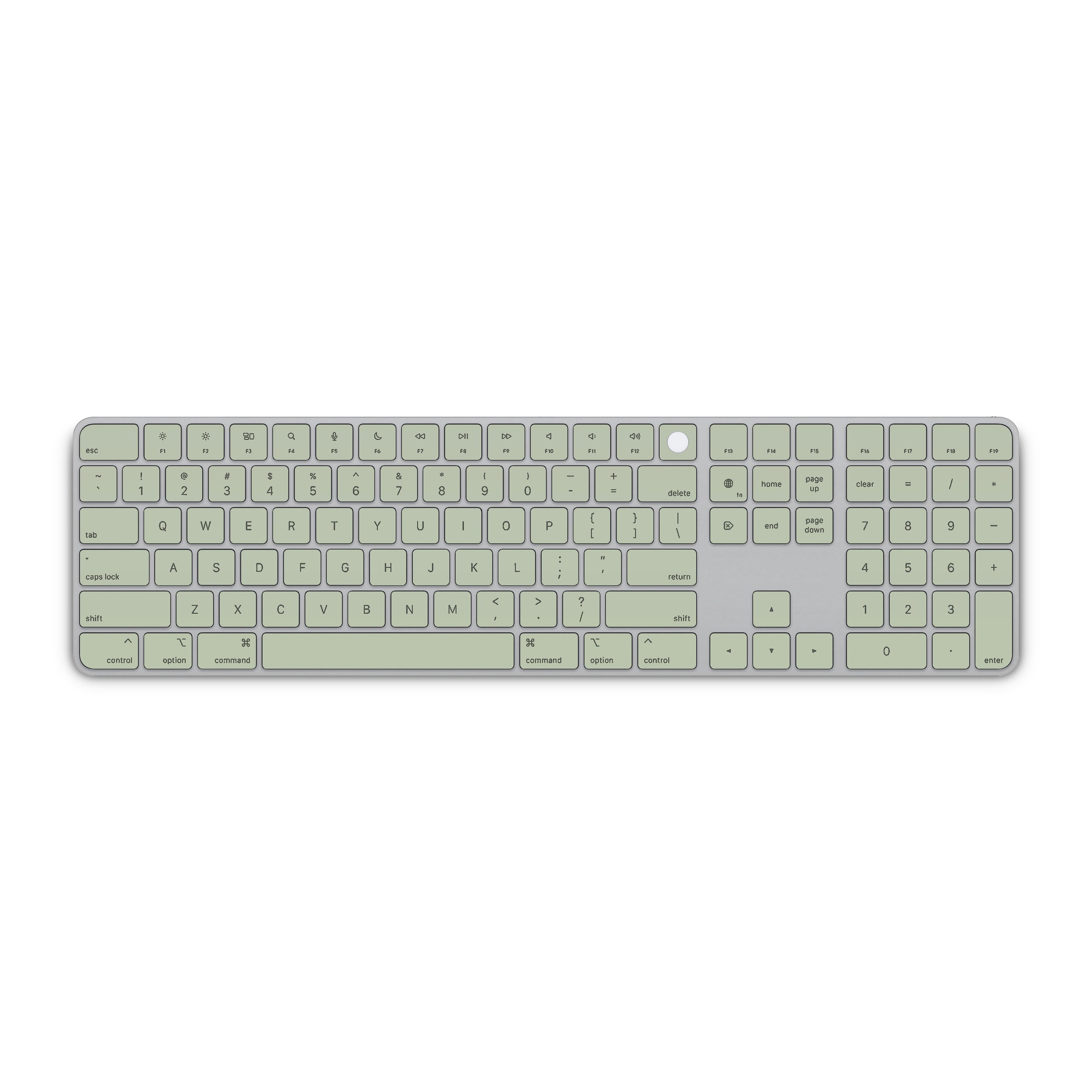 Sage Green Magic Keyboard Skin