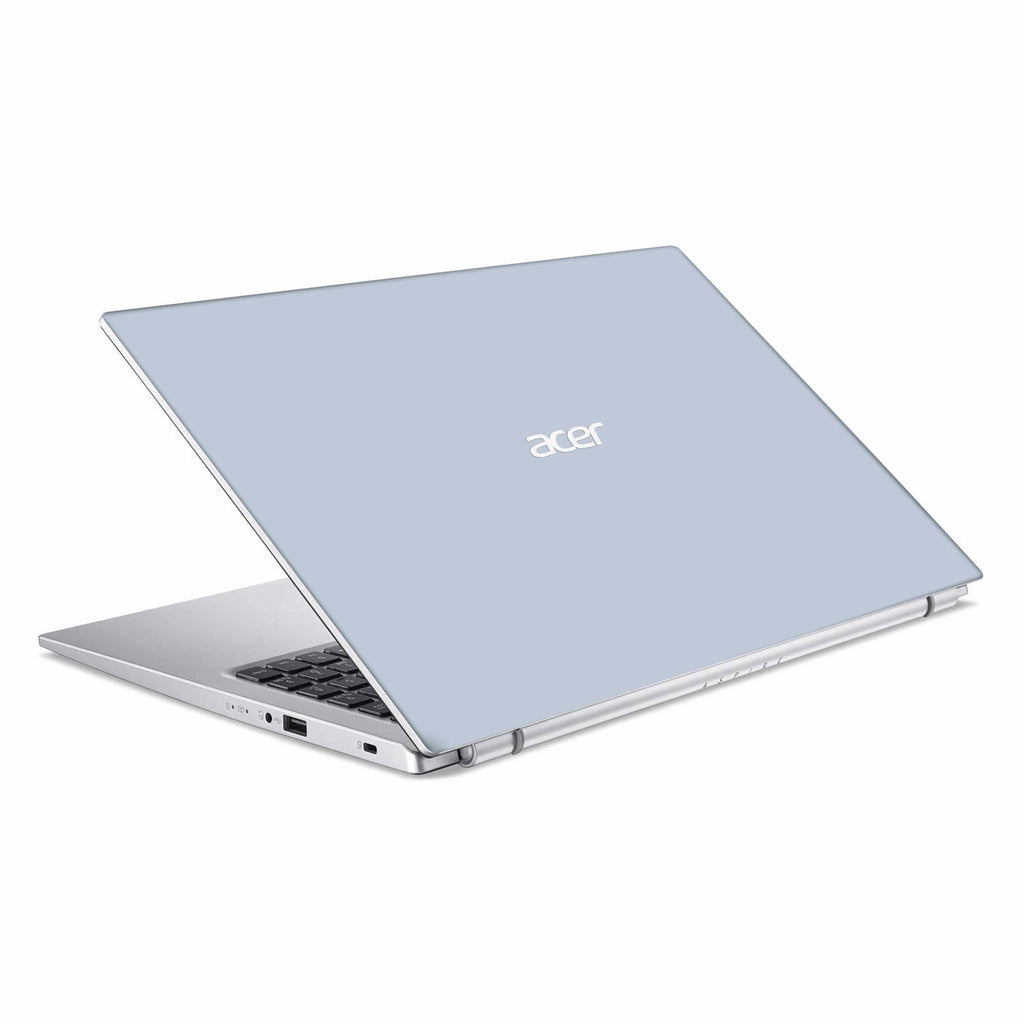 Soft Blue Acer Skin Top View