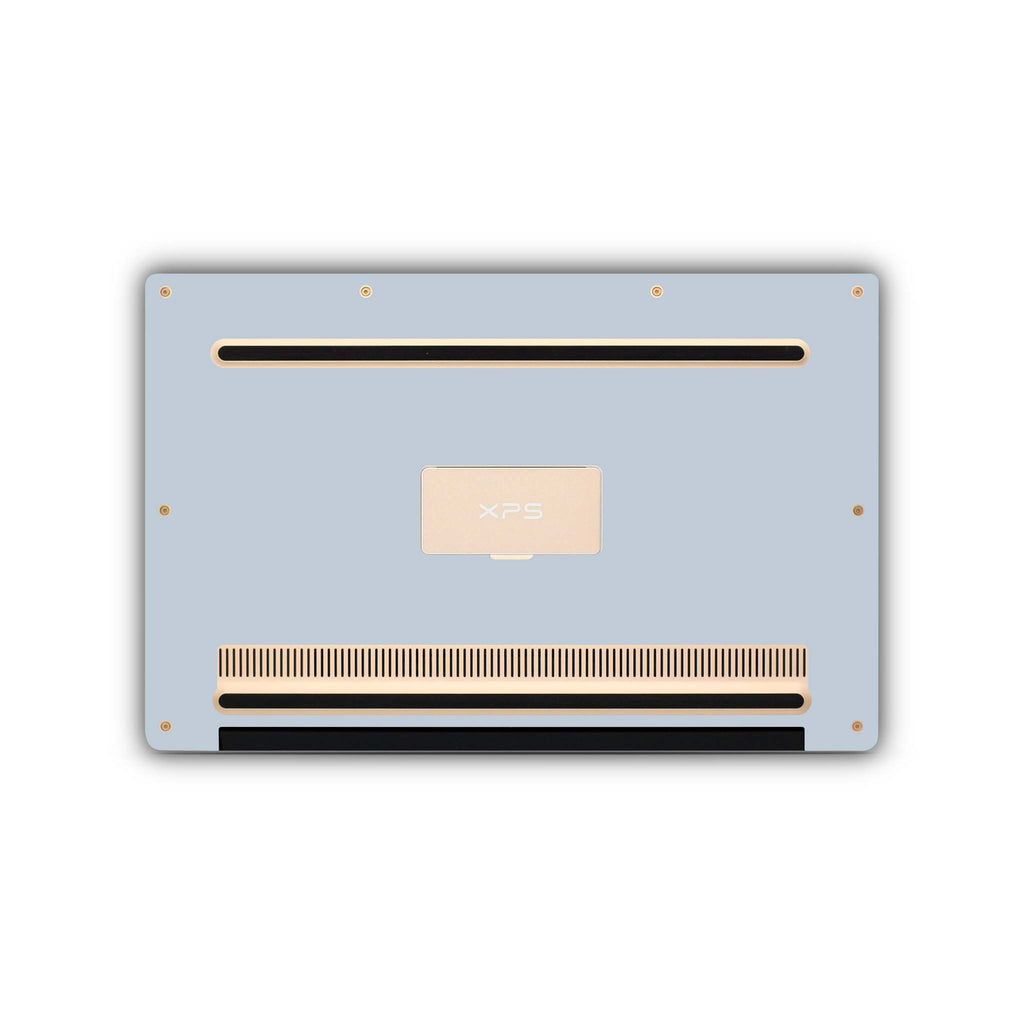 soft blue dell skin bottom view