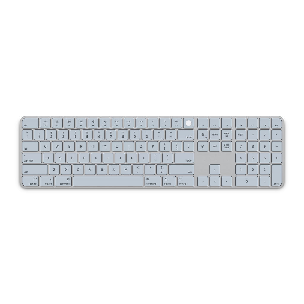 Soft Blue Magic Keyboard Skin