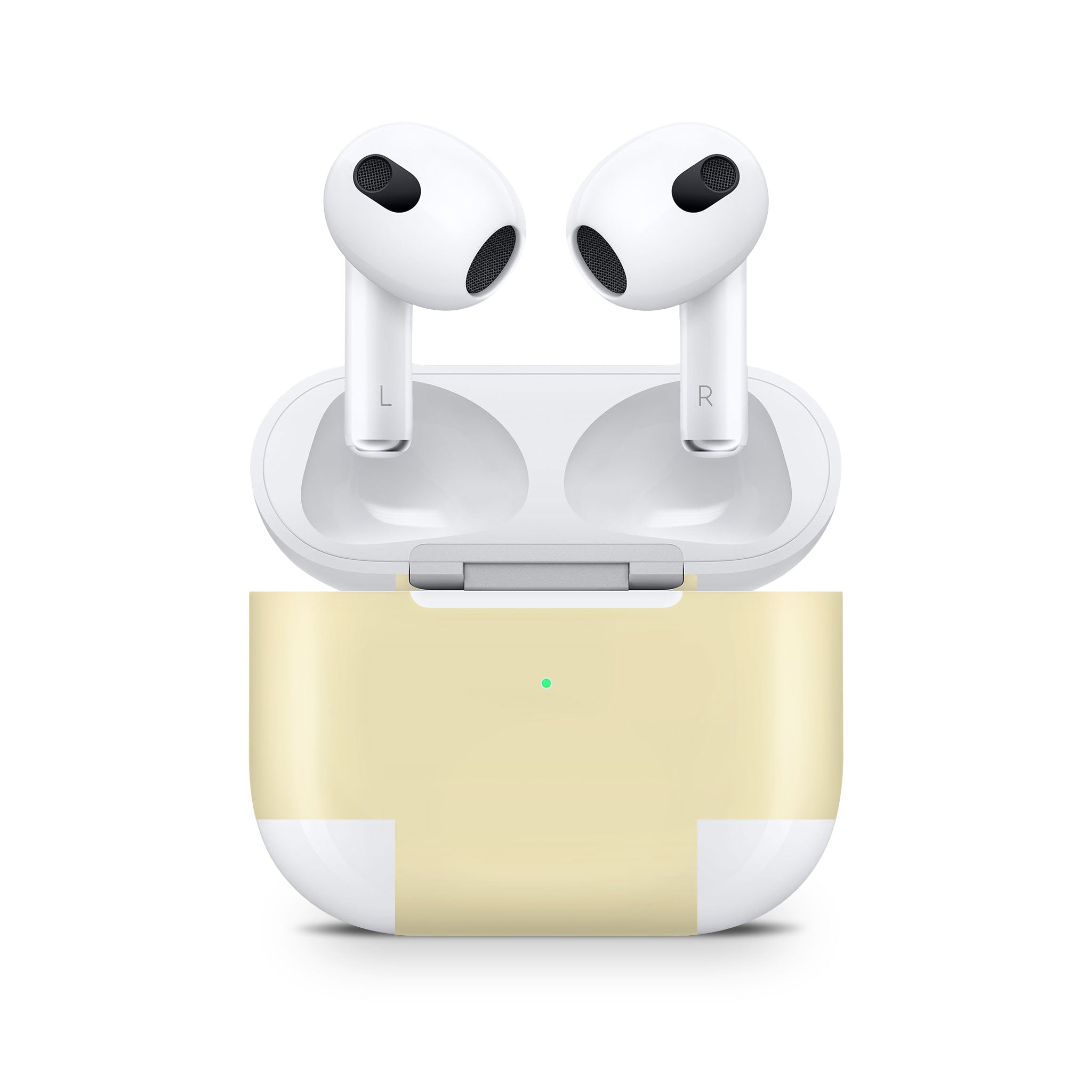 Soft Yellow AirPods Skin