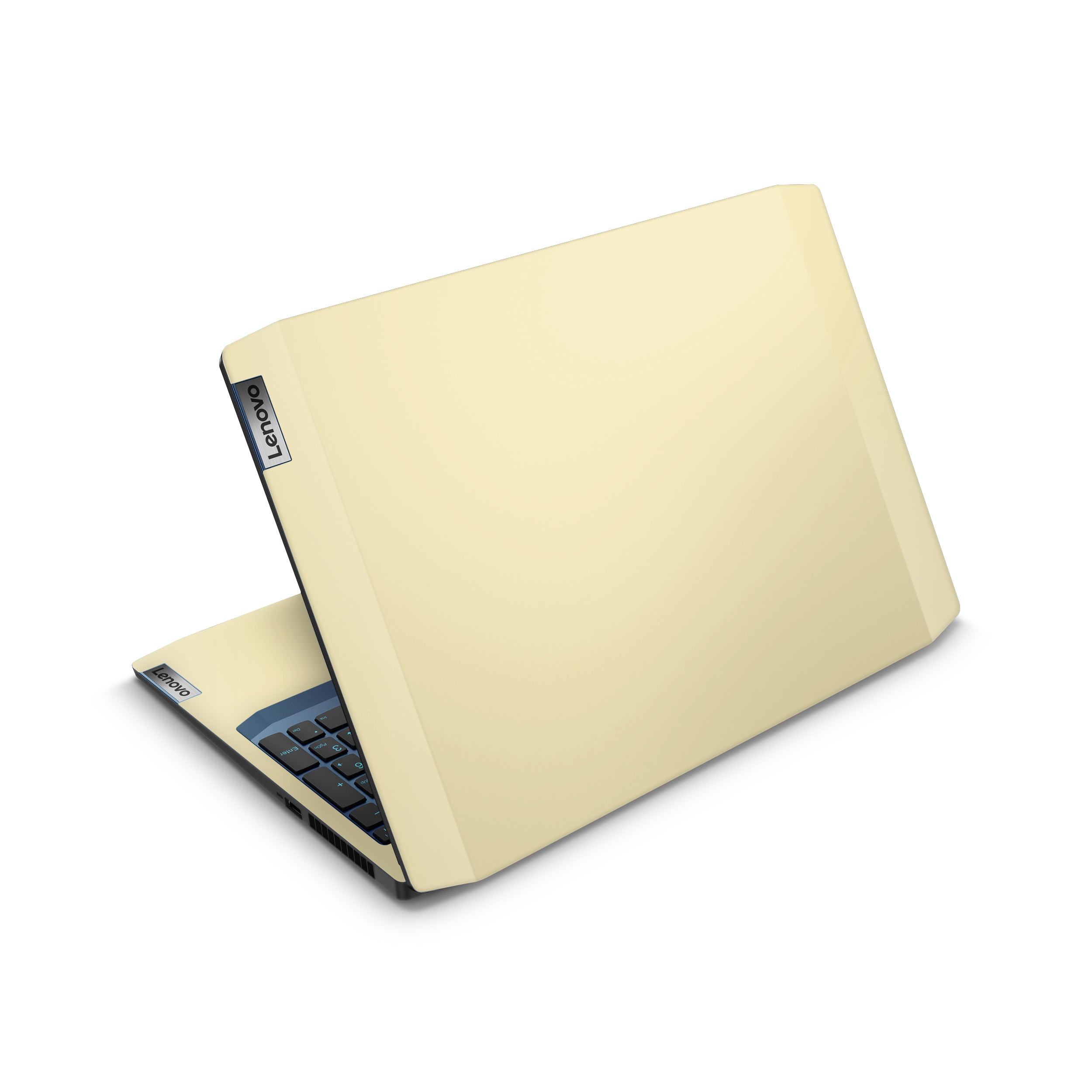 soft yellow lenovo skin