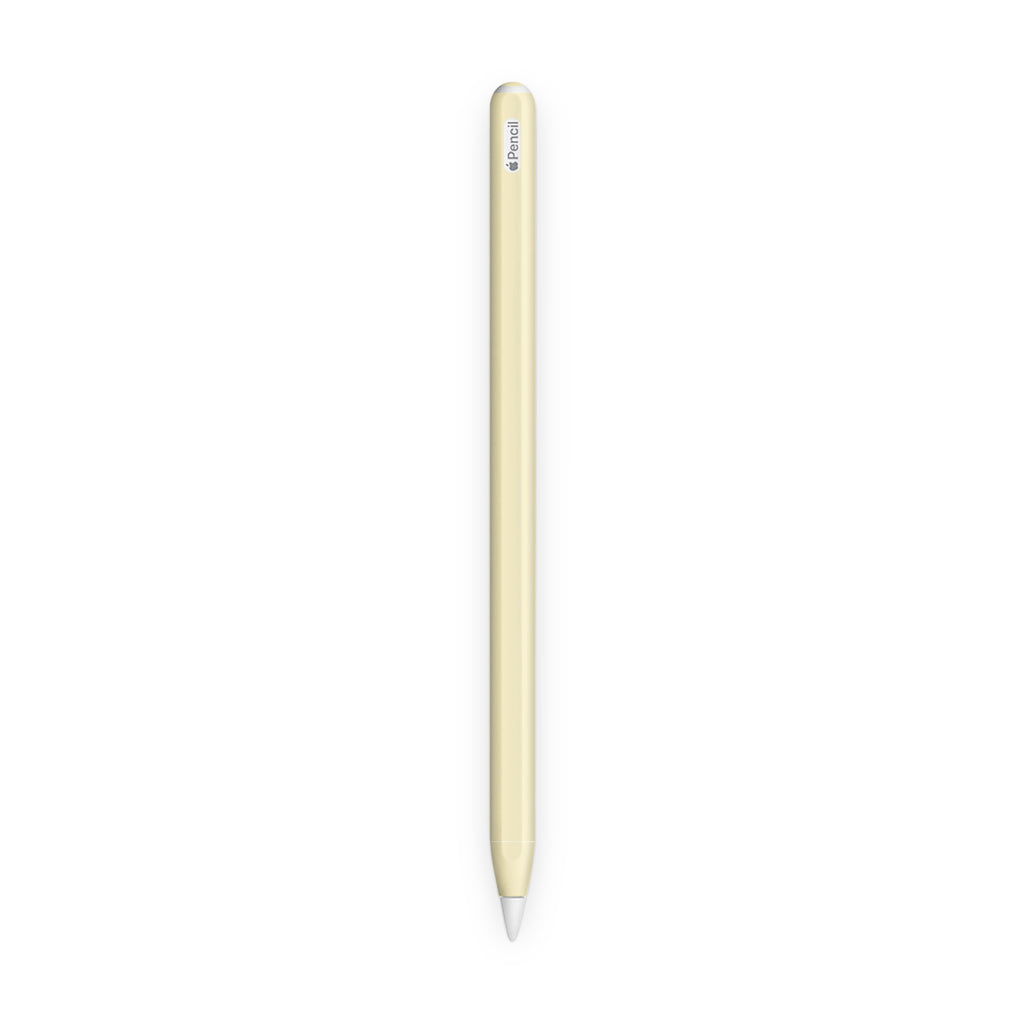 Soft Yellow Apple Pencil Skin