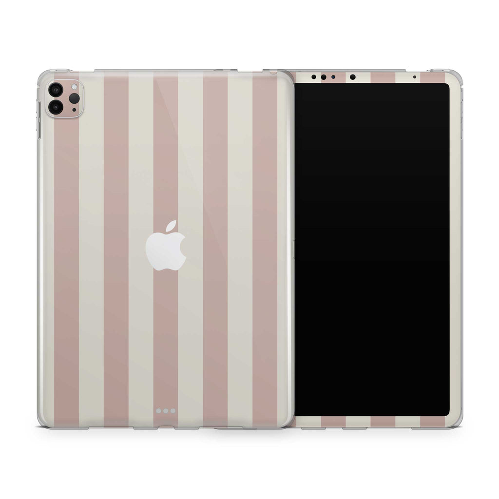 sugar stripe iPad skin + case