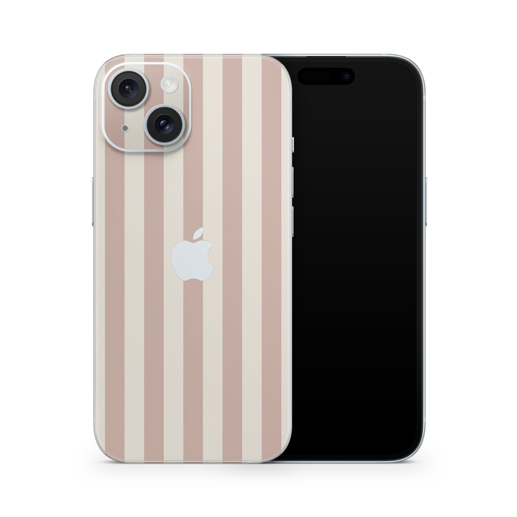 sugar stripe iphone 15 skin