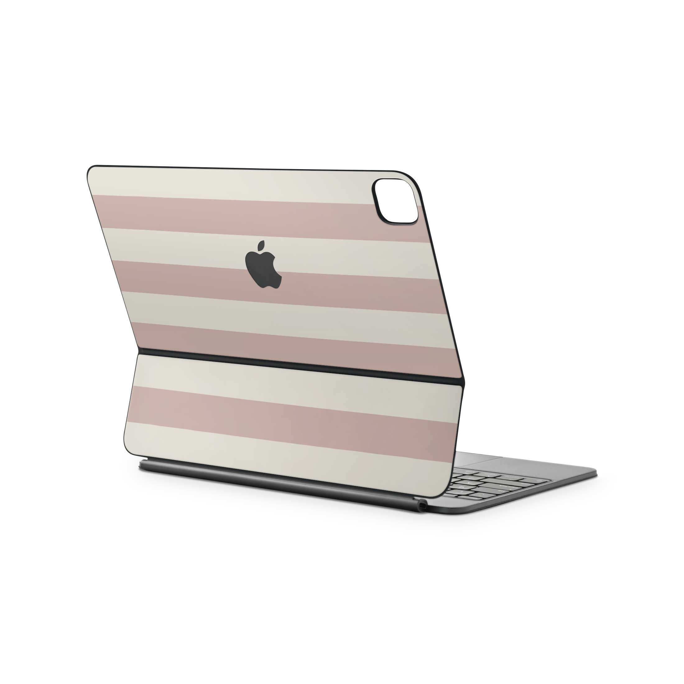 sugar stripe magic keyboard skin for ipad