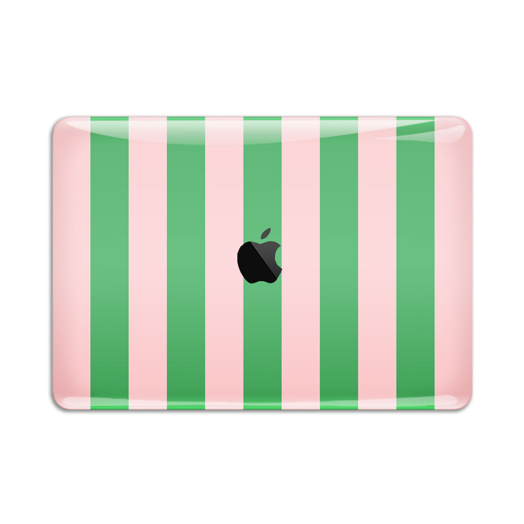 Summer Stripe MacBook Case + Skin