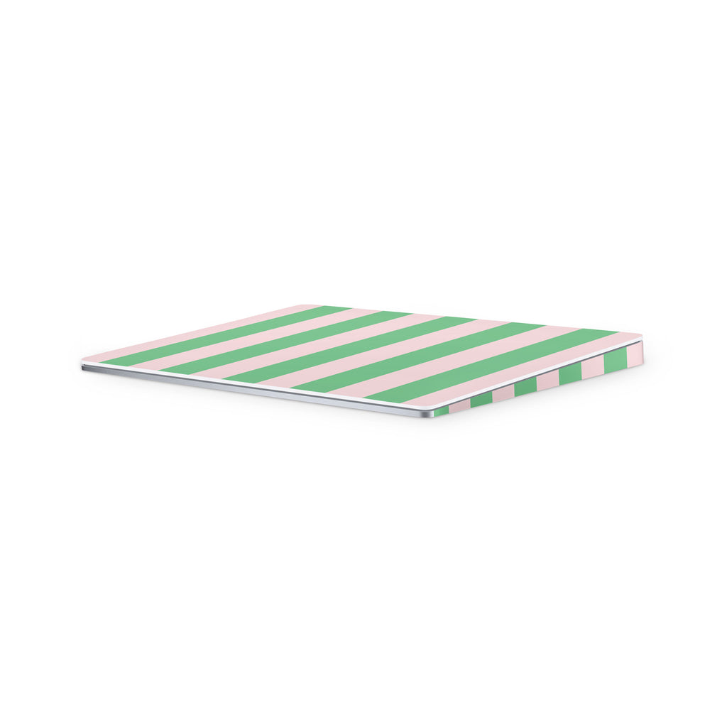 summer stripe magic trackpad skin