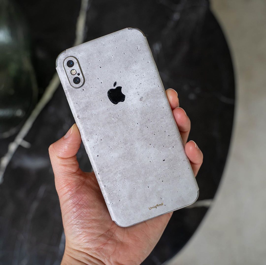 Concrete iPhone Skin + Case