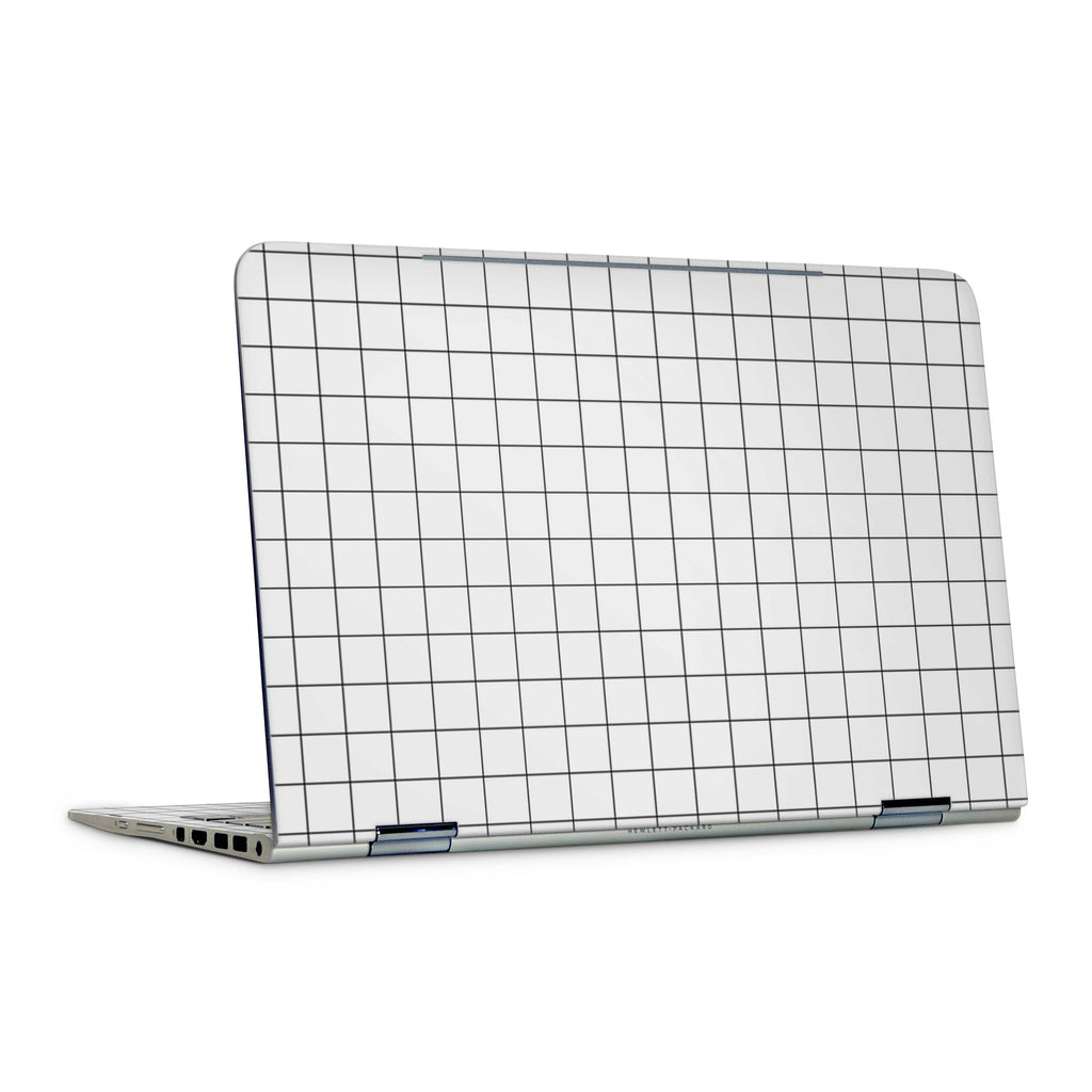 White Grid Line HP Skin