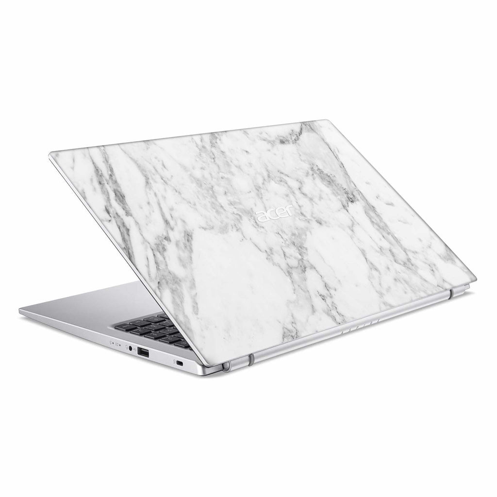 White Marble Acer Skin Top View