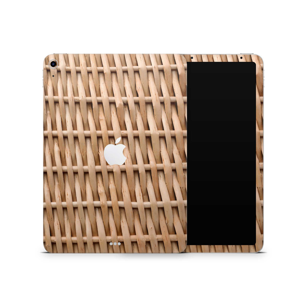 wicker iPad skin