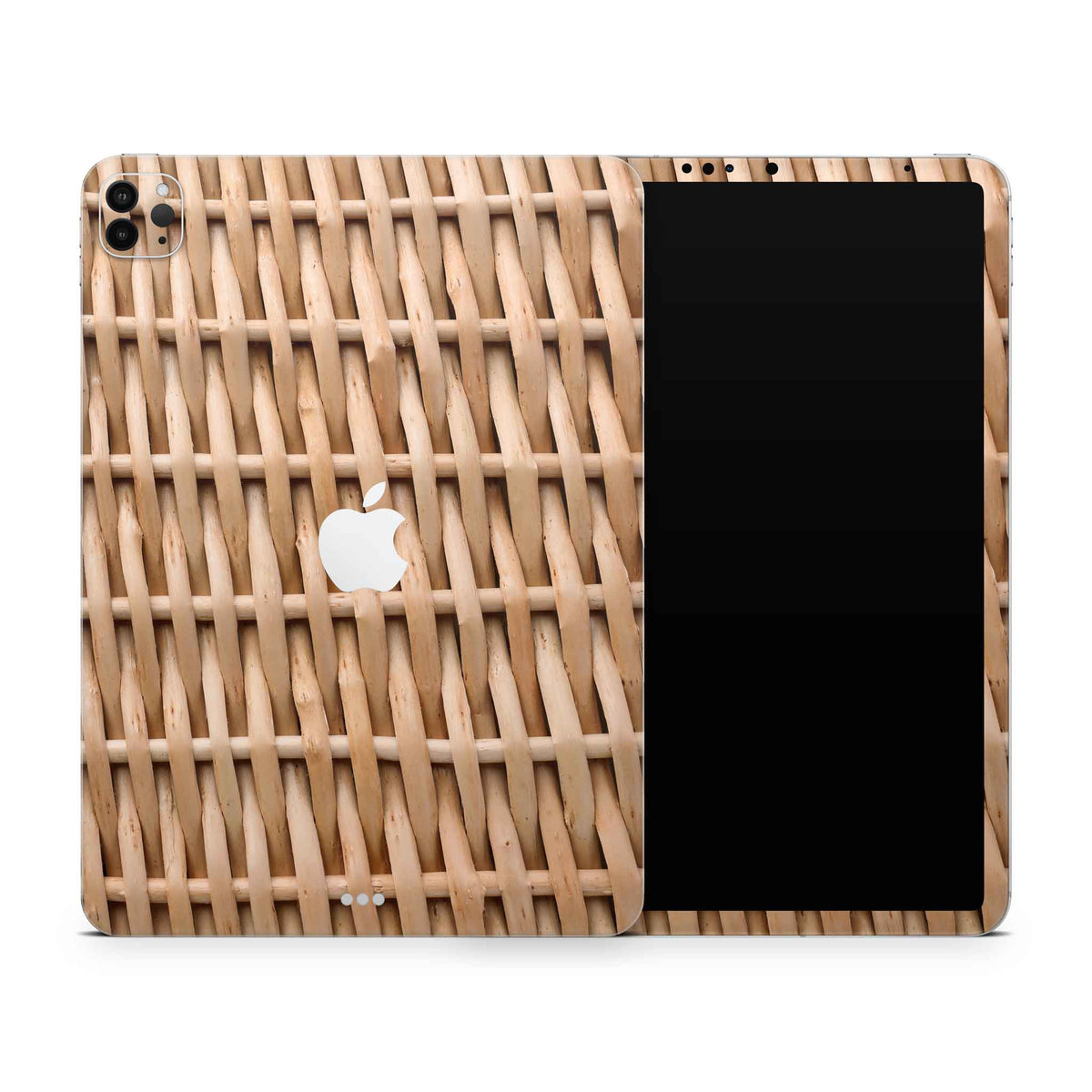 wicker iPad skin