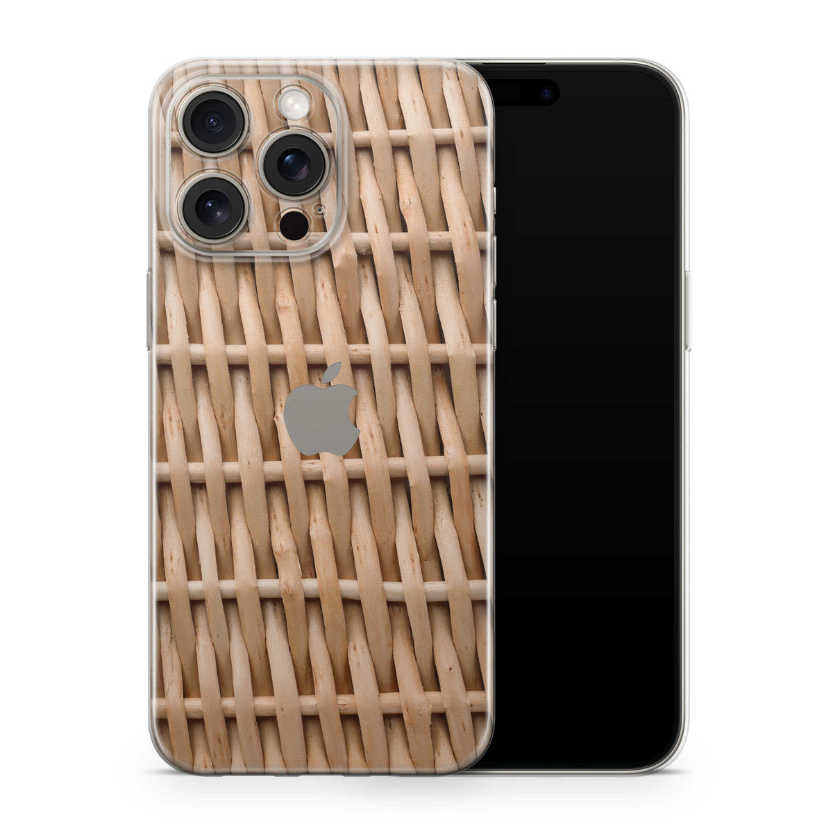 wicker iphone skin + case