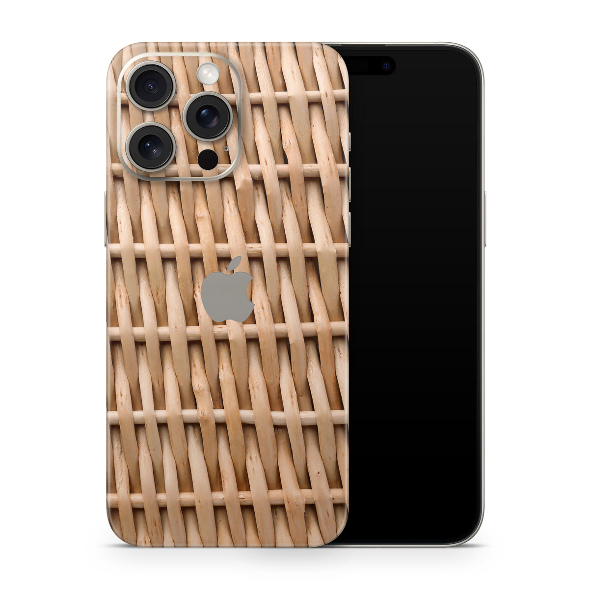 wicker iphone skin
