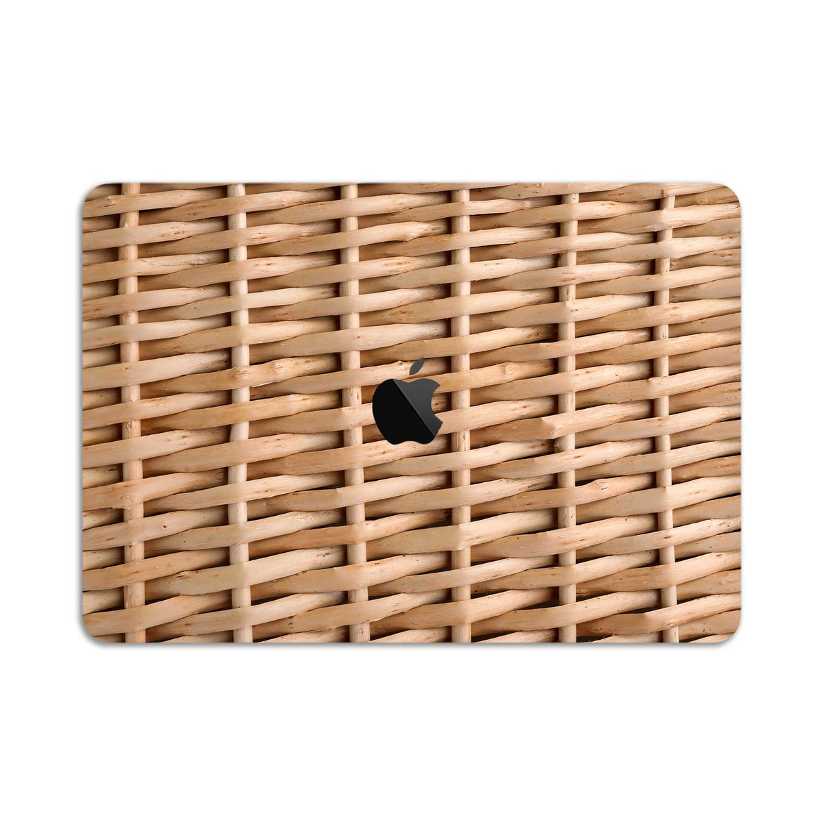 wicker macbook skin