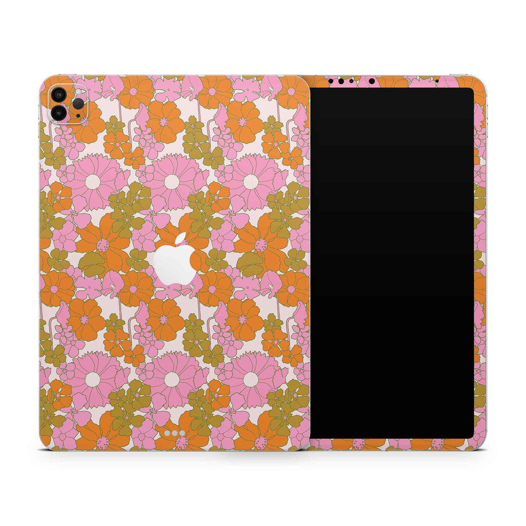 wildflower iPad skin